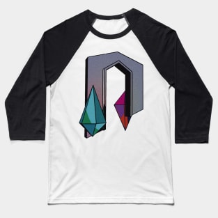 Low Poly Noisy Gateway version C Baseball T-Shirt